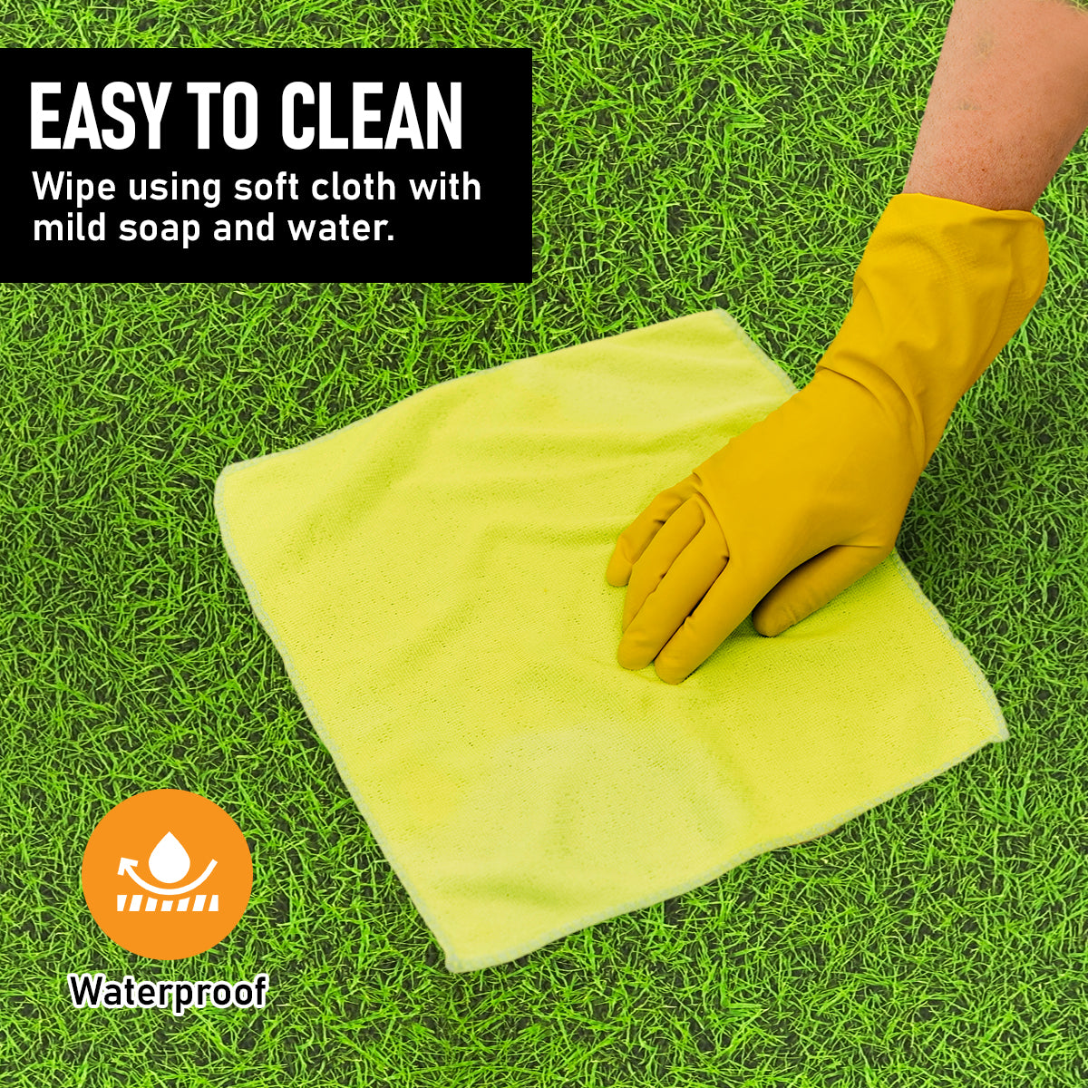 Green Grass Print / 16 Sq Ft (4 Tiles)