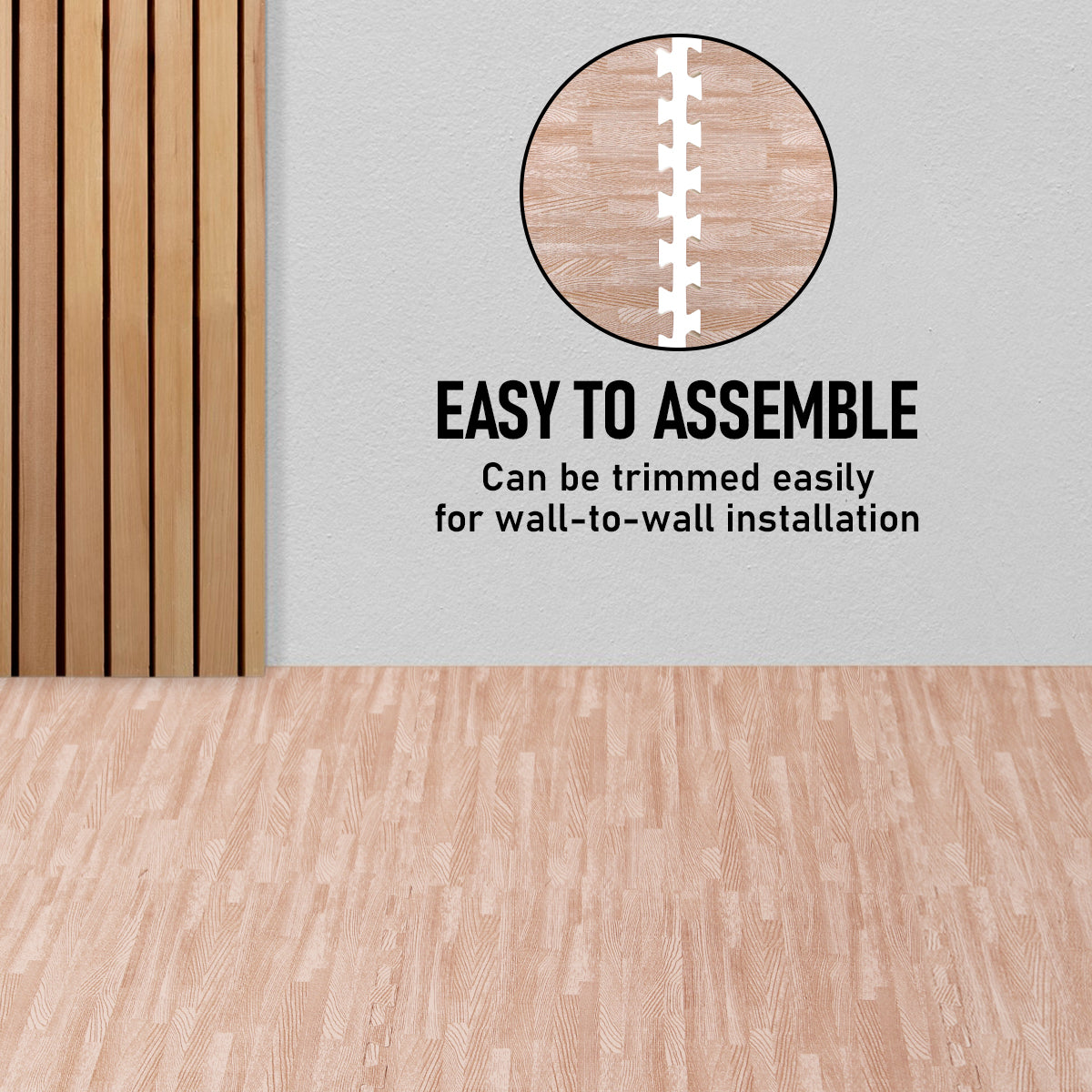 Light Oak / 16 Sq Ft (4 Tiles)