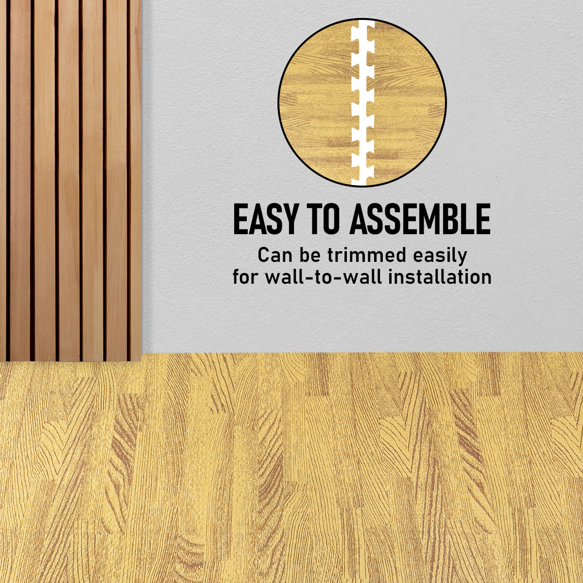 Medium Oak / 16 Sq Ft (4 Tiles)